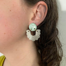 Load image into Gallery viewer, CLÉMENCE EARRINGS // Dragonfruit
