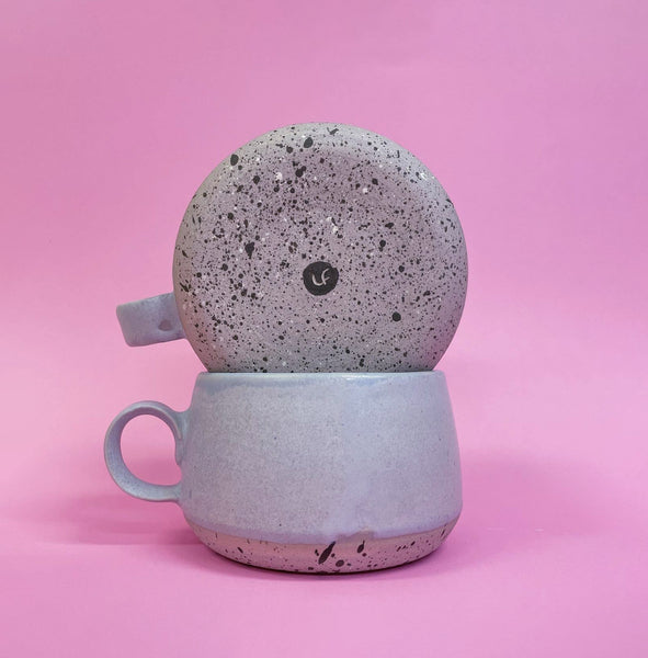 CUP // SPECKLED BOTTOM // PERRIWINKLE