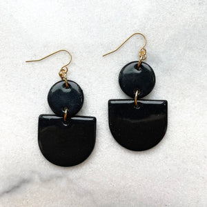 MAHLIA EARRINGS // MONOCHROME