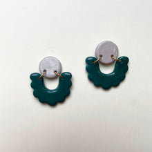Load image into Gallery viewer, CLÉMENCE EARRINGS // TWO TONE