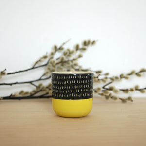 CUP // YELLOW SCRATCHES